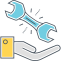 Maintenance Tools Icon, maintenance,tools