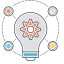 Marketing Idea Icon, creative,marketing idea