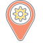 Places Optimizations Icon, places,optimization