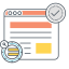 Retina Ready Web Design Icon with Browser and Magnifying Glass Icon, browser,magnifying glass,retina ready web design