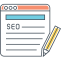 SEO Copywriting Icon, SEO copywriting,content