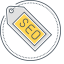 SEO Tags Icon, SEO tags,optimization