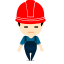 Abnormal Worker Icon, abnormal,personnel,worker