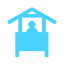 Lookout Tower Icon, lookout,tower