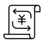 Flow Icon, flow,finance,document
