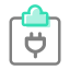 Rich Interface Icon, rich interface,interface,plug