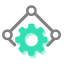 Smart Configuration Icon, smart configuration,gears,automation