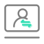 Website Proxy Icon, website proxy,proxy,person