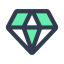 Diamond Icon, diamond,luxury