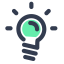 Light Bulb Icon, light bulb,idea