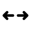 Arrows - H - Alt Icon, arrows,horizontal,alternative