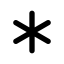 Asterisk Icon, asterisk,notation,symbol