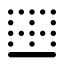 Border Bottom Icon, border,bottom,dots