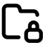 Folder Lock Icon, folder,lock