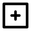 Plus Square Icon, plus,square,add