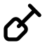 Shovel Icon, gardening,shovel,tool