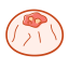 Char Siu Bao Icon, char siu bao,Cantonese dim sum