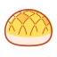Pineapple Bun Icon, pineapple bun,snack
