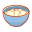 Tofu Pudding Icon, tofu pudding,snack