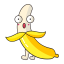 Banana Cartoon Character Icon, banana,cartoon,yellow