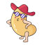 Cashew Cartoon Character Icon, cartoon,cashew,hat