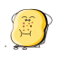 Banana Chip Icon, banana chip,snack