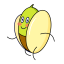 Cartoon Pistachio Icon, cartoon,pistachio,snack