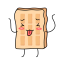 Cartoon Waffle Icon, cartoon,snack,waffle