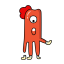 Chicken Feet Character Icon, character,chicken,feet