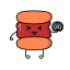 Dorayaki Character Icon, character,dorayaki,snack