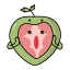 Filled Chocolate Character Icon, character,chocolate,filled