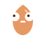 Cartoon Almond Icon, almond,cartoon nut,nut