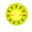 Cartoon Kiwi Icon, cartoon fruit,fruit,kiwi