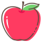 Apple Icon, apple,fruit,red