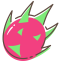 Dragon Fruit Icon, dragon fruit,fruit,pink