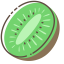 Kiwi Icon, fruit,green,kiwi