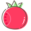 Pomegranate Icon, pomegranate,fruit,red