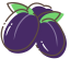 Prune Icon, prune,fruit,purple