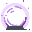 Crystal Ball Halloween Icon, Halloween,crystal ball,fortune - telling
