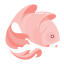 Pink Fish Icon, fish,pink fish,seafood