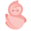 Pink Peanut Icon, nut,peanut,pink peanut