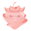Pink Strawberry Icon, fruit,pink strawberry,strawberry