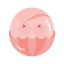 Pink Watermelon Icon, fruit,pink watermelon,watermelon