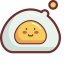 Egg - like Food Character Icon, egg food,food character