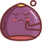 Purple Jelly - like Food Icon, jelly,purple food