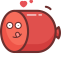 Red Sausage - like Food Icon, sausage,red food