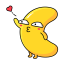 Cartoon Cashew Icon, cartoon food,cashew,nut