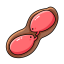 Cartoon Peanut Icon, cartoon food,nut,peanut