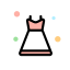Long Skirt Icon, long skirt,skirt,clothing