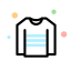 Long - sleeve Shirt Icon, long - sleeve shirt,shirt,clothing